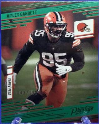 Myles Garrett [Xtra Points Green] #125