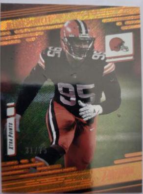 Myles Garrett [Xtra Points Orange] #125