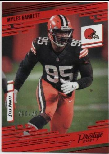 Myles Garrett [Xtra Points Red] #125