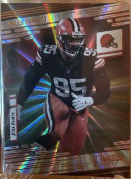 Myles Garrett [Xtra Points Sunburst] #125
