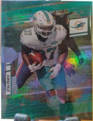 Myles Gaskin [Xtra Points Green] #66