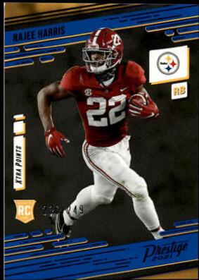 Najee Harris [Xtra Points Premium Blue] #209