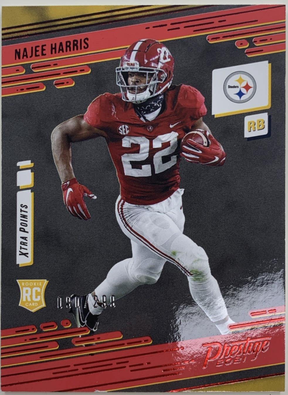 Najee Harris [Xtra Points Premium Red] #209