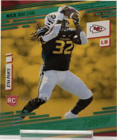 Nick Bolton [Xtra Points Green] #253