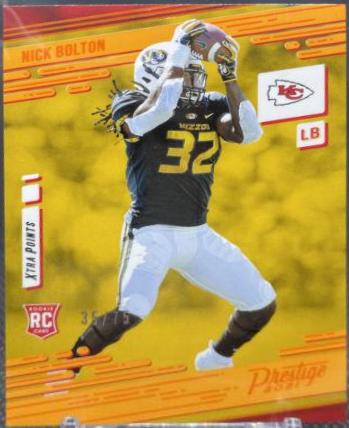 Nick Bolton [Xtra Points Orange] #253