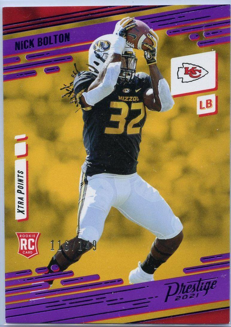 Nick Bolton [Xtra Points Purple] #253