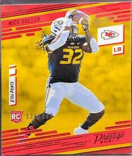Nick Bolton [Xtra Points Red] #253