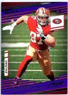 Nick Bosa [Xtra Points Premium Purple] #149