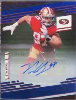 Nick Bosa [Xtra Points Signature Premium Blue] #149
