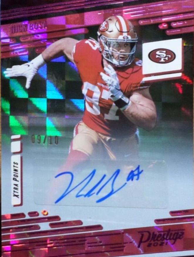 Nick Bosa [Xtra Points Signature Premium Pink] #149
