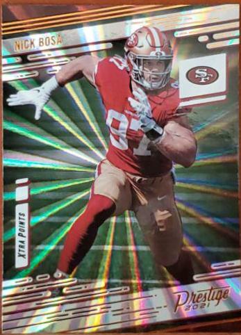 Nick Bosa [Xtra Points Sunburst] #149