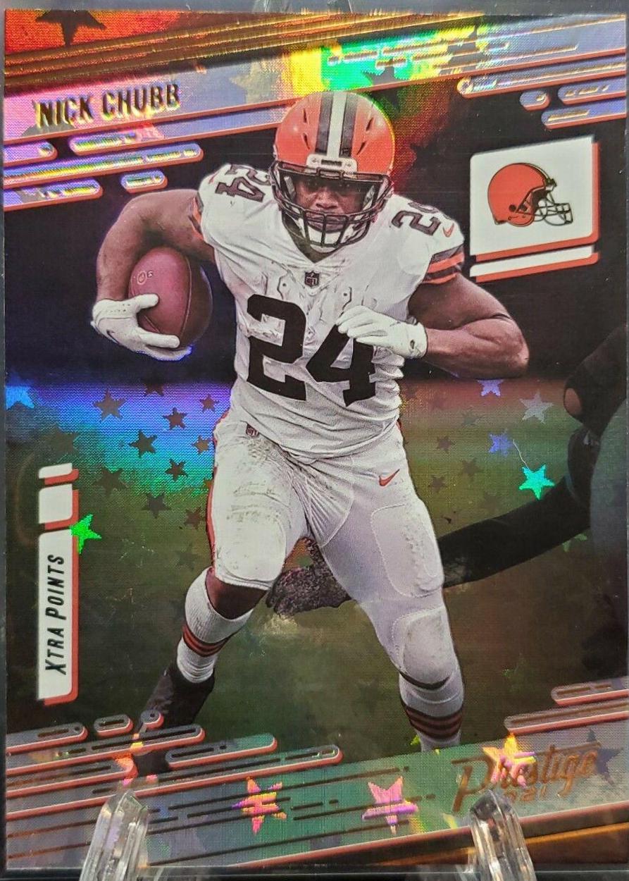 Nick Chubb [Xtra Points Astral] #123