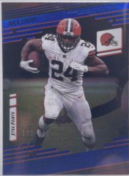 Nick Chubb [Xtra Points Blue] #123