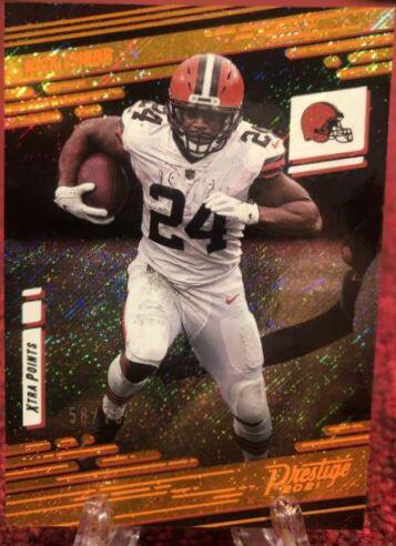 Nick Chubb [Xtra Points Orange] #123