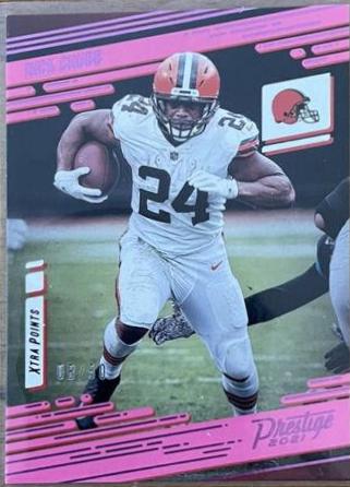 Nick Chubb [Xtra Points Pink] #123