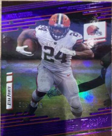 Nick Chubb [Xtra Points Premium Purple] #123