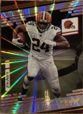 Nick Chubb [Xtra Points Sunburst] #123