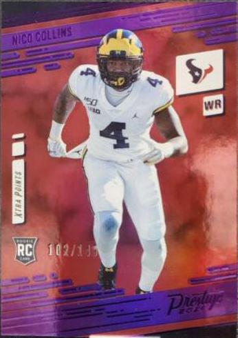 Nico Collins [Xtra Points Purple] #237