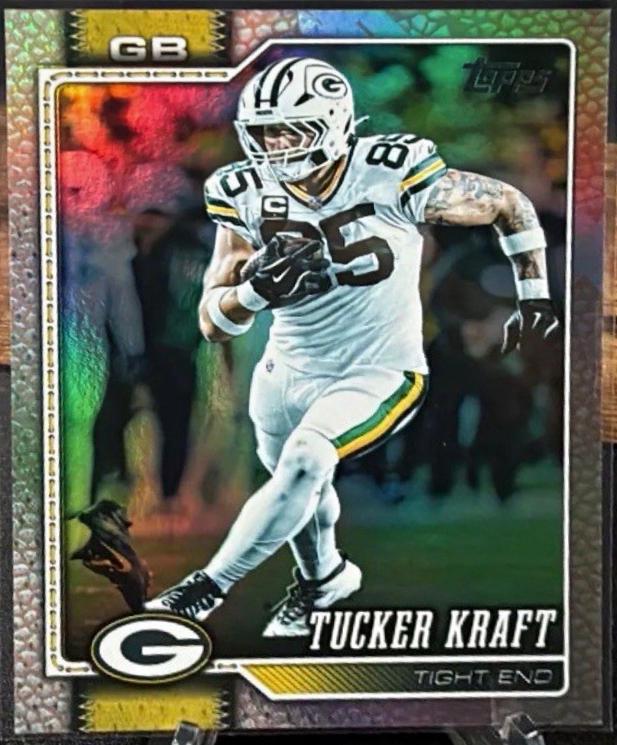 Tucker Kraft [Football Rose Gold] #73
