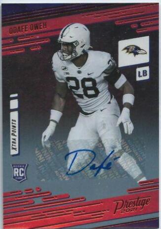 Odafe Oweh [Xtra Points Premium Red] #258