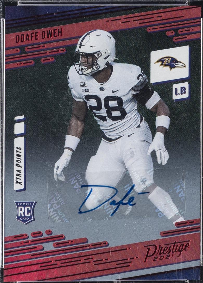 Odafe Oweh [Xtra Points Signature Premium Red] #258