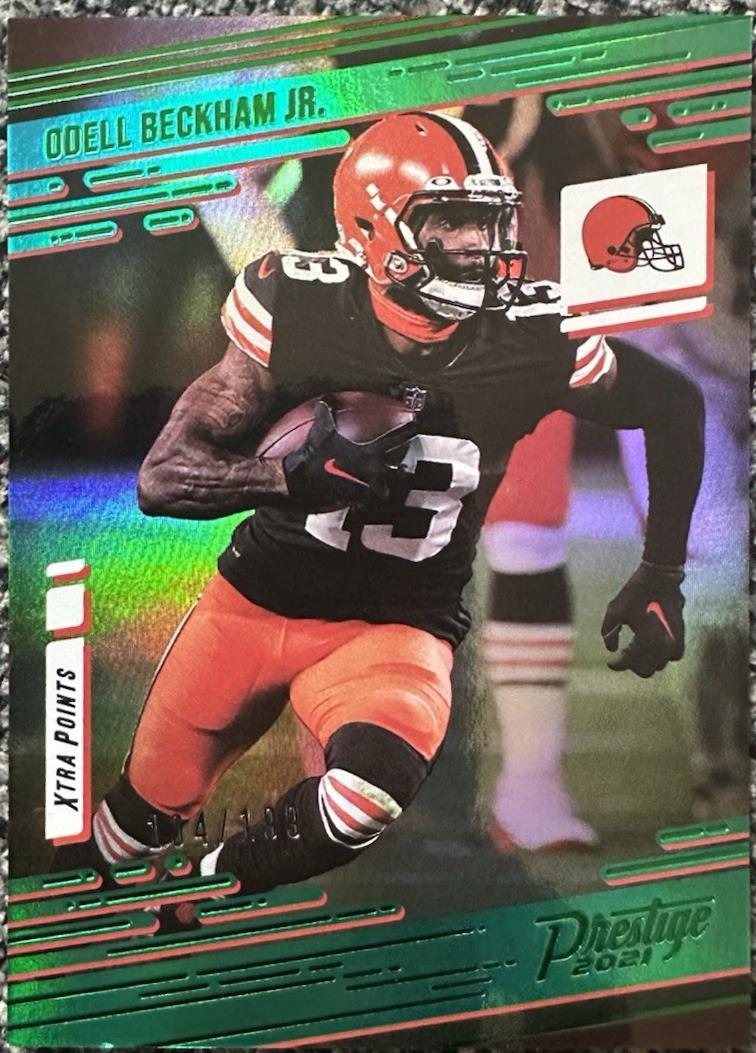 Odell Beckham Jr. [Xtra Points Premium Green] #120