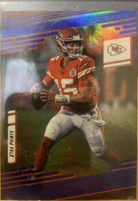 Patrick Mahomes II [Xtra Points Blue] #91