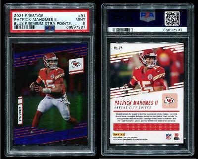 Patrick Mahomes II [Xtra Points Premium Blue] #91