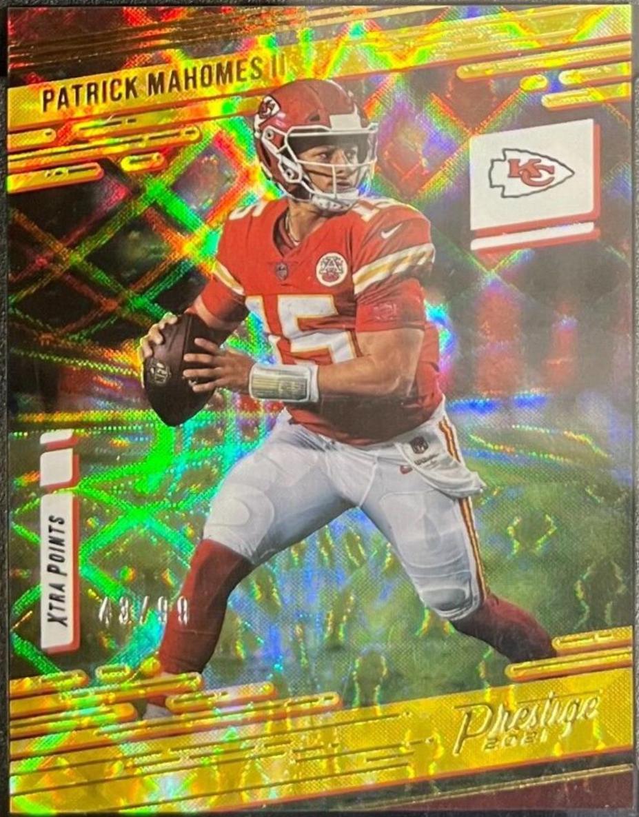Patrick Mahomes II [Xtra Points Premium Gold] #91