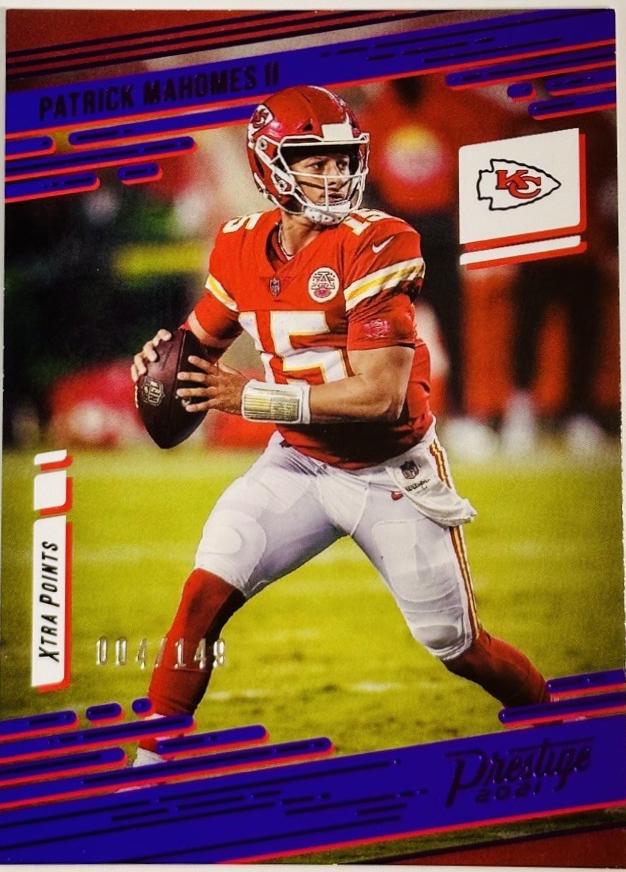 Patrick Mahomes II [Xtra Points Premium Purple] #91