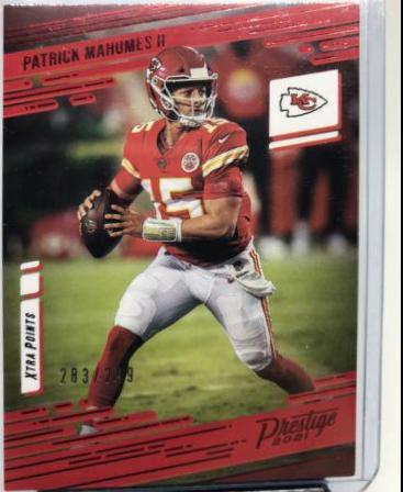 Patrick Mahomes II [Xtra Points Red] #91
