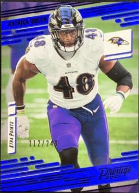 Patrick Queen [Xtra Points Blue] #24
