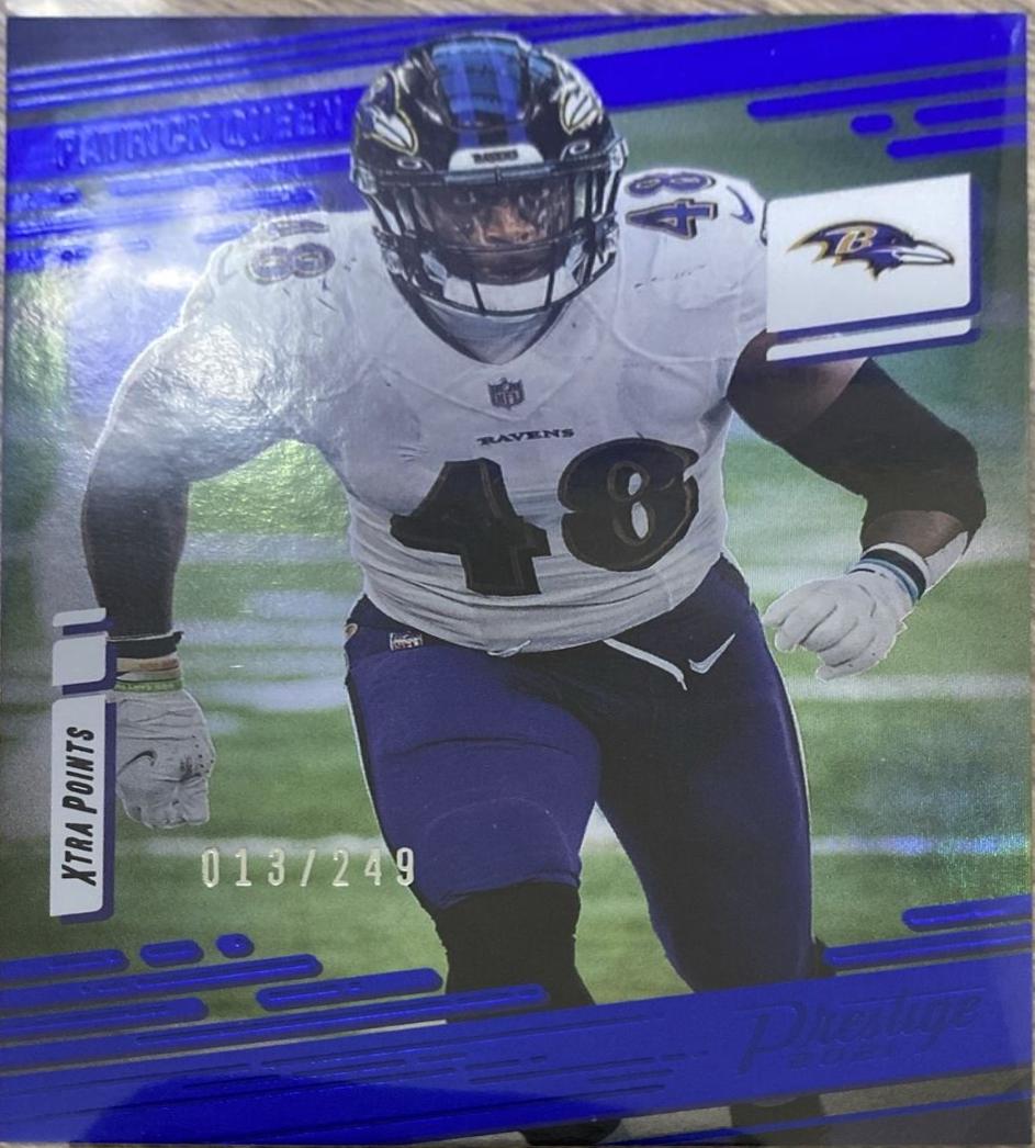 Patrick Queen [Xtra Points Premium Blue] #24