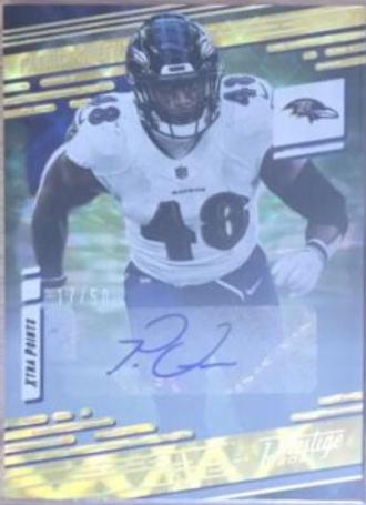 Patrick Queen [Xtra Points Signature Premium Gold] #24