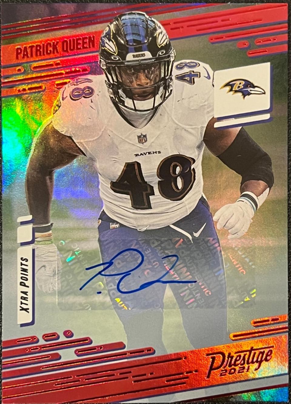Patrick Queen [Xtra Points Signature Premium Platinum] #24