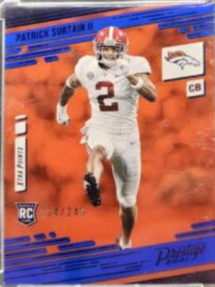 Patrick Surtain II [Xtra Points Premium Blue] #245