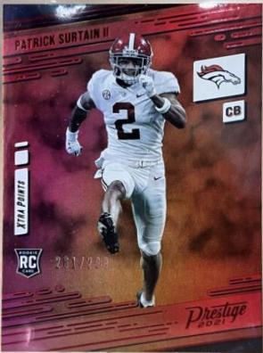 Patrick Surtain II [Xtra Points Premium Red] #245