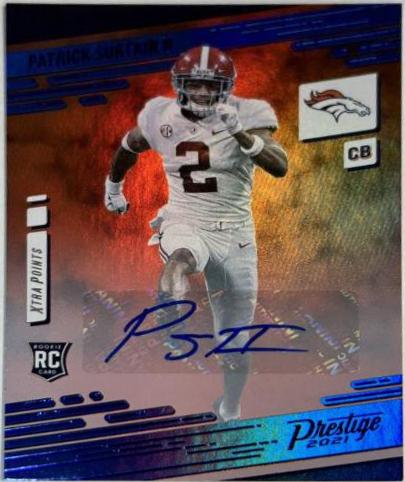 Patrick Surtain II [Xtra Points Signature Premium Blue] #245