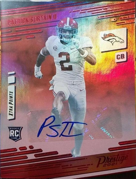 Patrick Surtain II [Xtra Points Signature Premium Red] #245