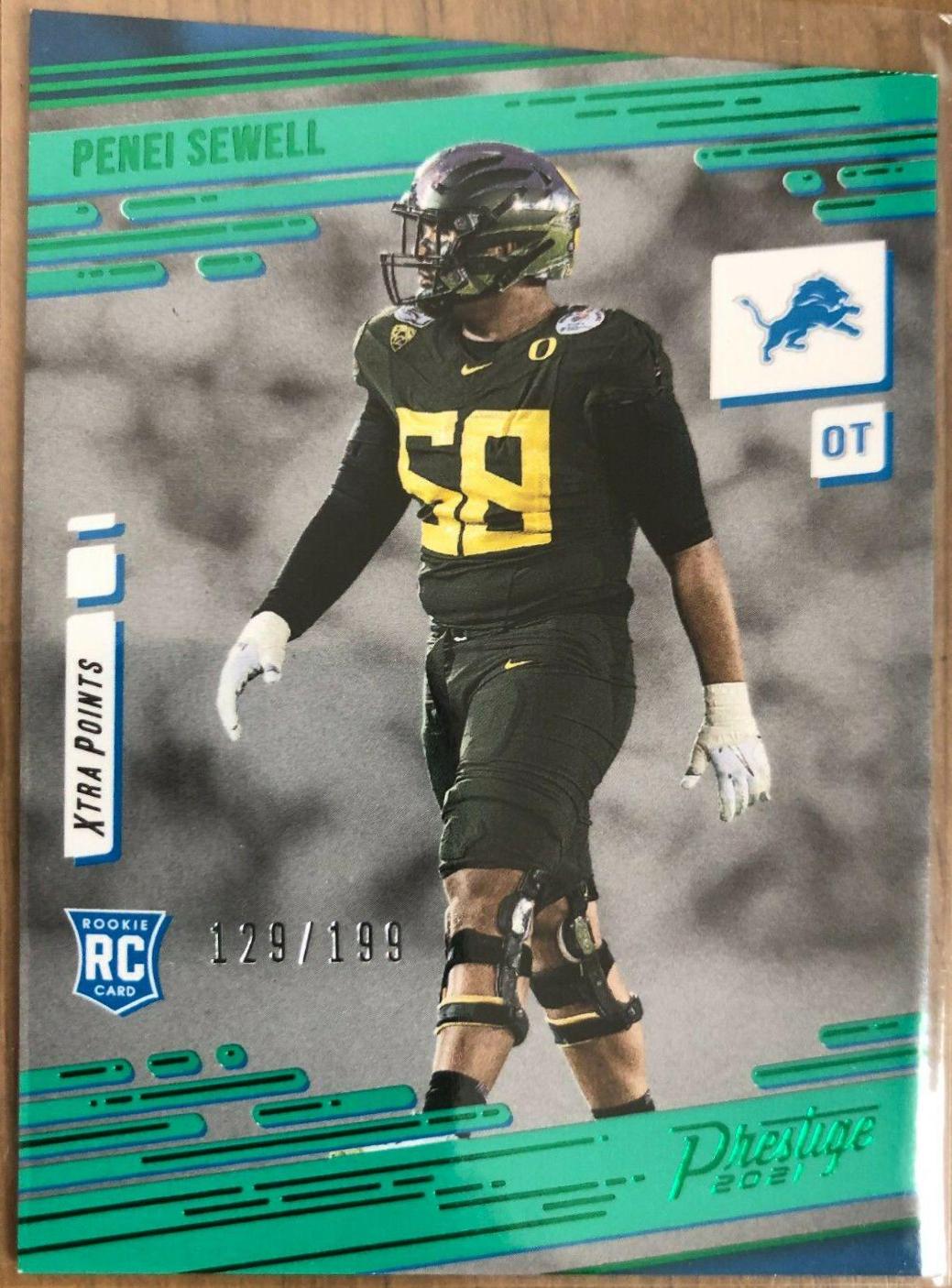 Penei Sewell [Xtra Points Green] #243