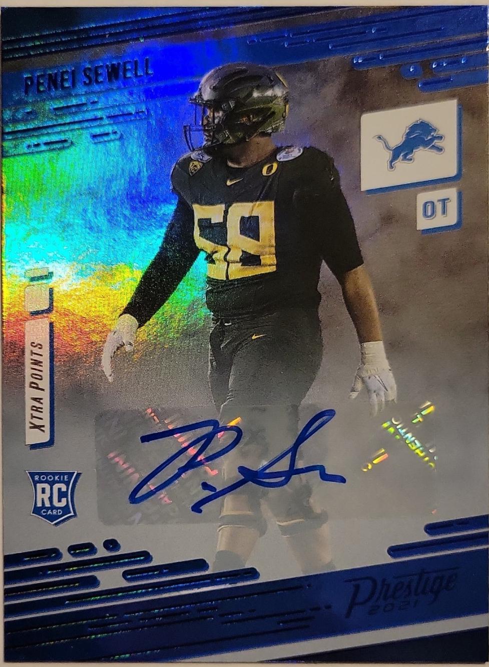 Penei Sewell [Xtra Points Premium Blue] #243