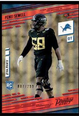 Penei Sewell [Xtra Points Premium Red] #243