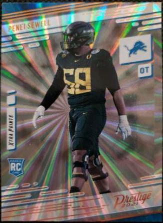 Penei Sewell [Xtra Points Sunburst] #243
