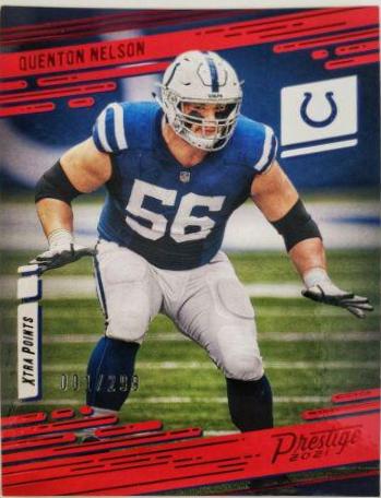 Quenton Nelson [Xtra Points Red] #83