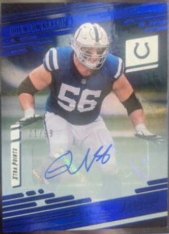 Quenton Nelson [Xtra Points Signature Premium Blue] #83