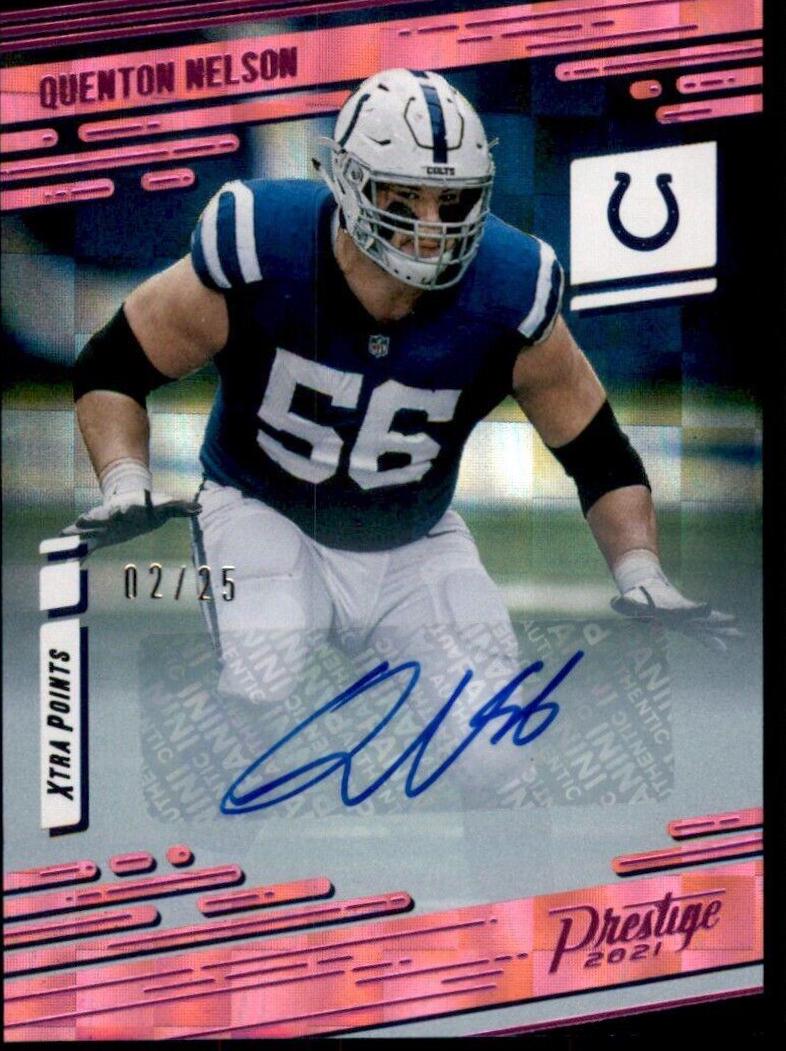 Quenton Nelson [Xtra Points Signature Premium Pink] #83