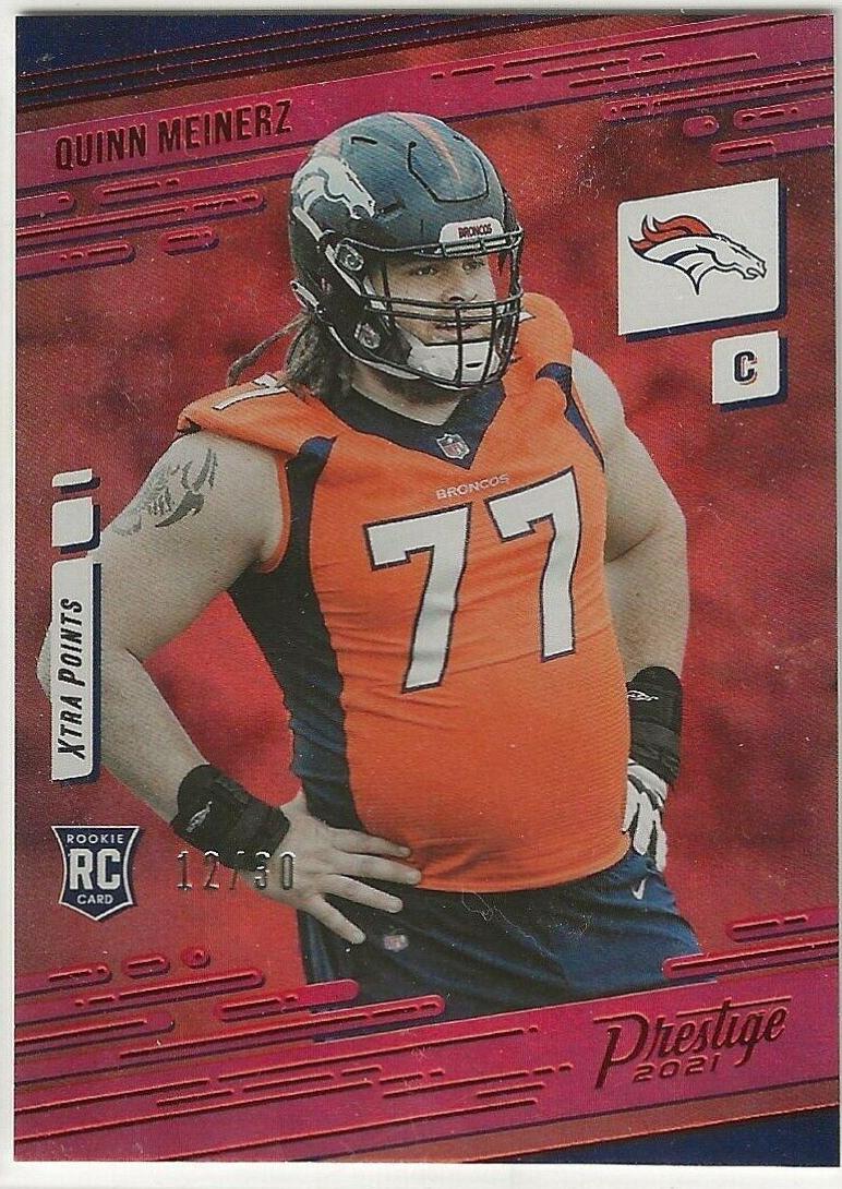 Quinn Meinerz [Xtra Points Red] #260