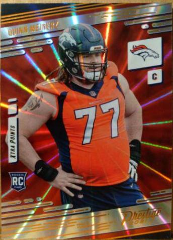 Quinn Meinerz [Xtra Points Sunburst] #260