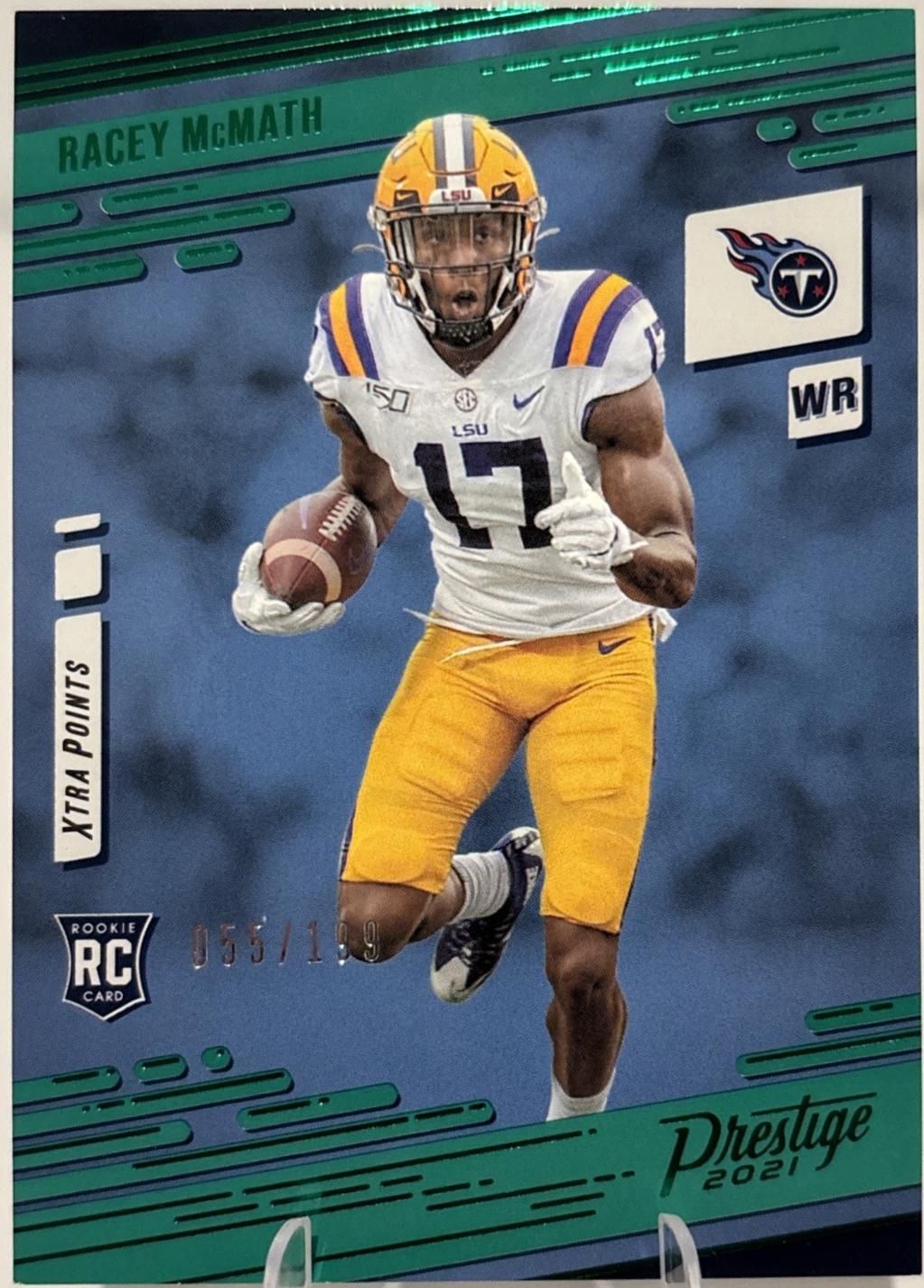 Racey McMath [Xtra Points Premium Green] #293