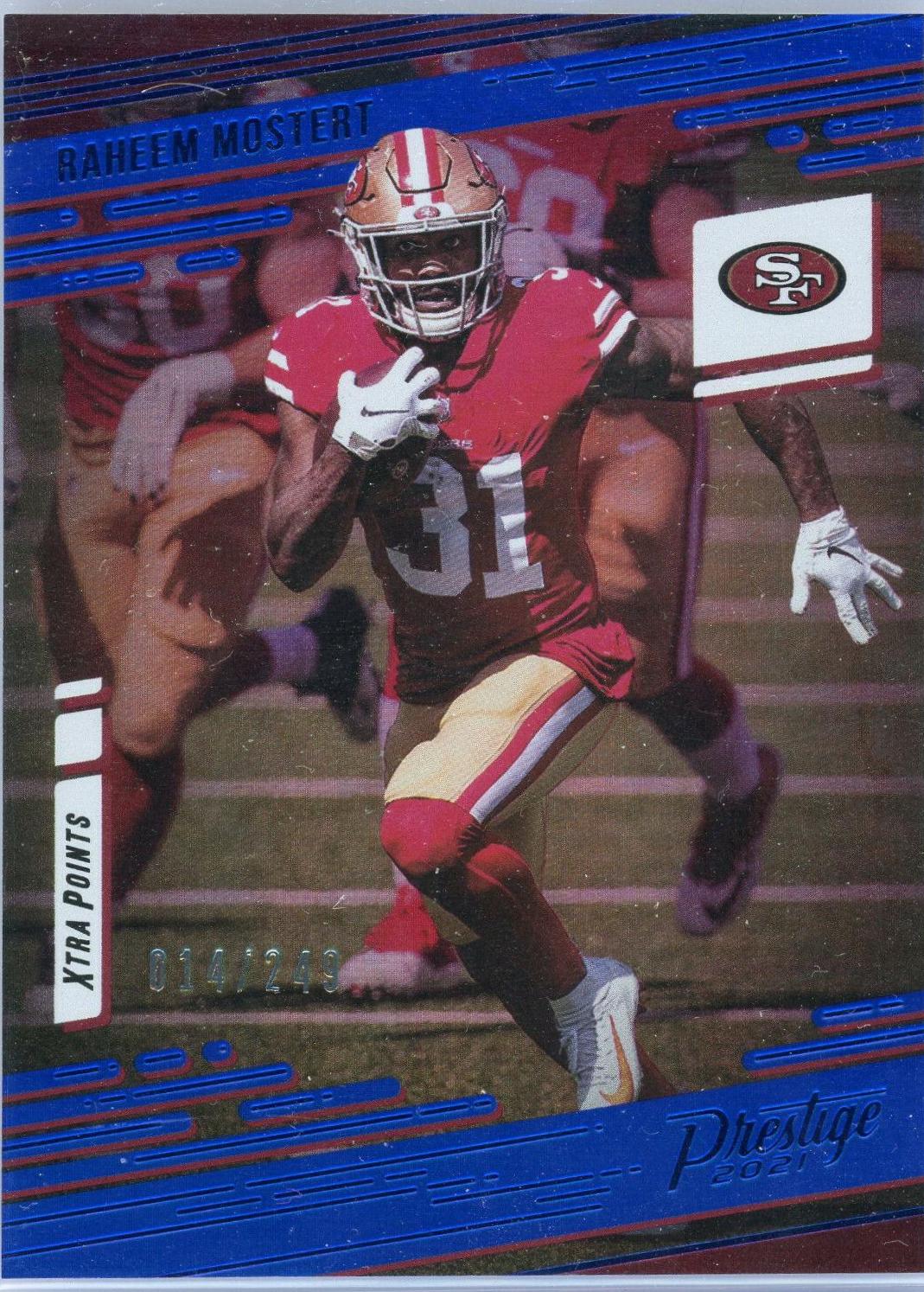 Raheem Mostert [Xtra Points Blue] #148
